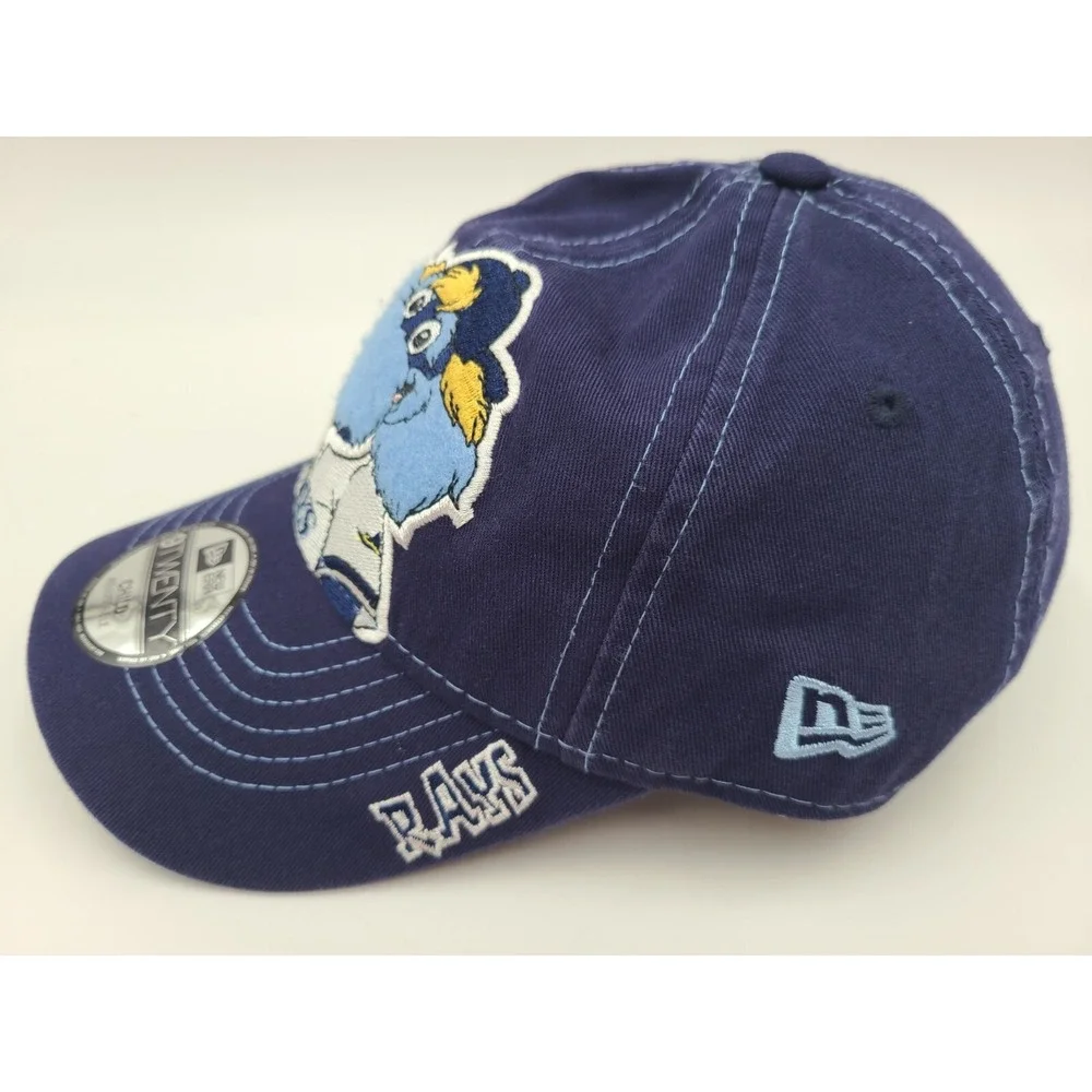 Child Tampa Bay Rays Raymond‎ Mascot New Era 9Twenty Snapback Hat Cap MLB Blue